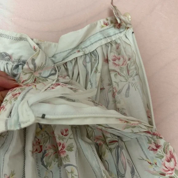 Vintage Floral Bow Maxi Skirt - Picture 6 of 7